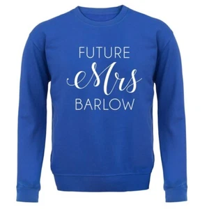 Future Mrs Barlow - Kids Hoodie / Sweater - Band Tour Barlow Music Gary Concert - Picture 1 of 20