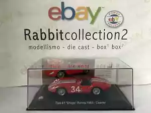 DIE CAST " TIPO 61 DROGO REIMS 1963 CASNER " MASERATI 100 YEARS SCALA 1/43 - Picture 1 of 2