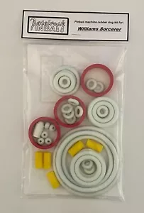 1985 Williams Sorcerer Pinball Machine Rubber Ring Kit - Picture 1 of 3