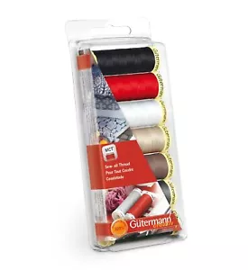 A&E GUTERMANN CONSUMER DIV Basic Gutermann Sew-All Polyester Thread Set-7 Spo... - Picture 1 of 3