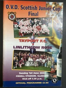 Tayport FC V Linlithgow Rose(Scottish Junior Cup Final 2002/03) 1/6/2003 Firhill - Picture 1 of 3