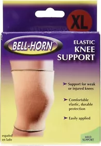 BELL-HORN ELASTIC KNEE SUPPORT SLEEVE X-LARGE , SUPPORTS-BRACES - Picture 1 of 1