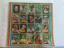 Manama Ajman State Cycle Race 1972 cancelled  stamps sheet  R27559