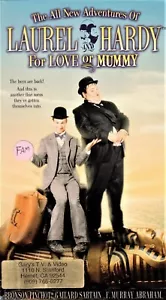 LAUREL AND HARDY- FOR LOVE OR MUMMY VHS LN - Picture 1 of 2
