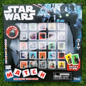 Top Trumps 'Star Wars Match' Board GAME (2017) COMPLETE/EUC - Picture 1 of 8