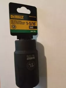 DeWalt 3/4DR 1-5/16 Zoll Imp Steckschlüssel DWMT75137OSP - Bild 1 von 5