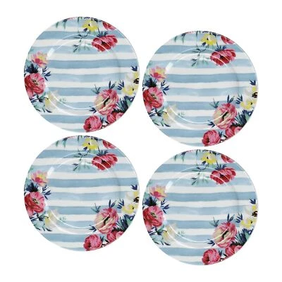 Set Of 4 Mikasa Clovelly Porcelain 19cm Side Plates - Image 1 of 4