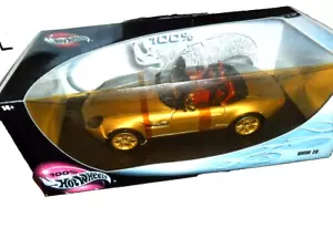 ⚡2000 100% Hot Wheels 1/18 Die Cast Silver Convertible BMW Z8 Unopened BOX - Picture 1 of 3