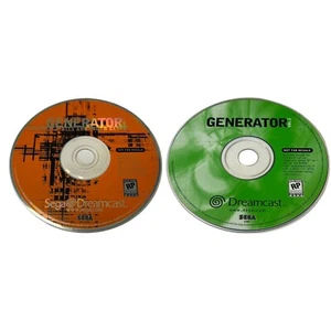 Sega Dreamcast Generator Vol 1 & Vol 2 nur Disc Demo-Spiel UNGETESTET - Bild 1 von 3
