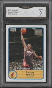 2003 TOPPS BAZOOKA #252 DWYANE WADE MIAMI HEAT RC ROOKIE GMA 9 MINT - Picture 1 of 1