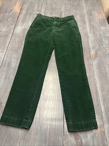 Pantaloni Ralph Lauren Rugby da uomo taglia 31x32 in velluto a coste verde scuro ottime condizioni - Foto 1 di 7