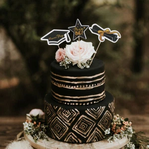 Foto Requisiten Cupcake Topper Für Abschlussfeier Braut - Bild 1 von 12