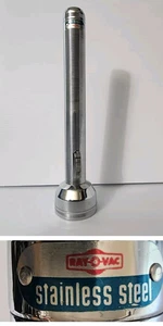 Vtg Ray-O-Vac Sportsman 14.5" long 5 D Batteries VGC Excellent Made Hong Kong  - Picture 1 of 15