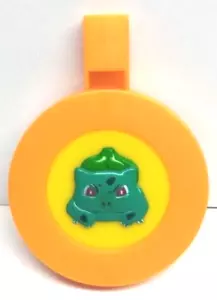 De colección Bulbasaur RARO 1999-2000 Pokemon Party Favors Silbato - AMARILLO NARANJA - Imagen 1 de 6