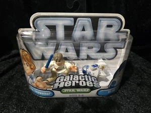 Star Wars A New Hope Galactic Heroes Luke & R2-D2 2.5" set - Picture 1 of 2