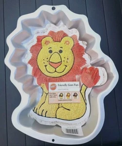 Wilton Friendly Lion Cake Pan 2105-1012 2006 Instructions NEW w - Picture 1 of 1