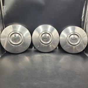 Vintage OEM Ford Chrome Dog Dish Hubcap 11-1/4" (Set of 3) - Bild 1 von 13