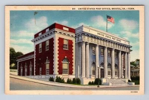 B11 United States Post Office Bristol VA Tennessee Postcard - Picture 1 of 2