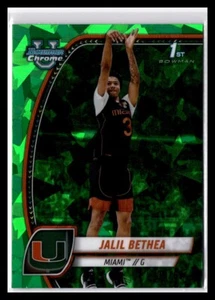 2024-25 Bowman University Zafiro Verde/65 Jalil Bethea #28 - Imagen 1 de 2
