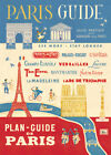 Cavallini & Co. Paris Guide Poster, Archival Paper, Matte