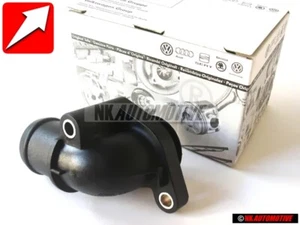 Original VW Radiator Top Coolant Hose Flange Elbow G60 VR6 - 535121647 - Picture 1 of 6