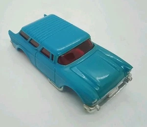 vintage Aurora AFX T-Jet blue Chevy Nomad HO Scale Slot Car - Body Only! - Picture 1 of 10