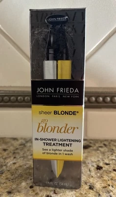 JOHN FRIEDA Sheer Blonde Go Blonder 淋浴美白护理 1.15 盎司 全新带盒 — 第 1/4 张图片