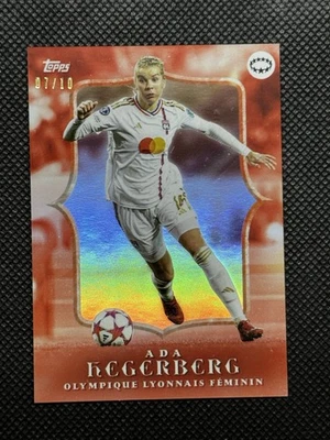 23-24 Topps Aitana Bonmati Ada Hegerberg Red 7/10 - Image 1 of 3
