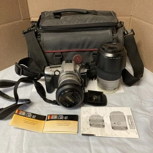 Minolta Maxxum 4 Camera 35mm w/ 2 Lens & Case - Picture 1 of 12