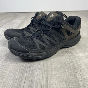 Salomon Pathfinder Mens Size 10.5 Black Camping Spring Waterproof Hiking Shoes M - Picture 1 of 10