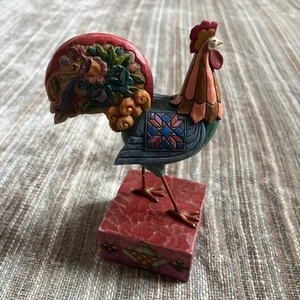 Jim Shore Heartwood Creek The Spirit of Country Rooster #V117144 - Picture 1 of 4