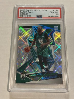 2019-20 PANINI REVOLUTION TACKO FALL 48/100 COSMIC ROOKIE PSA 10 CELTICS SP  - Image 1 of 2