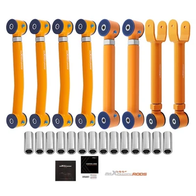 Brazos de control delanteros traseros para Jeep Wrangler TJ 1997-2006 kit ajustable elevación 0-8" Foto 1 de 4