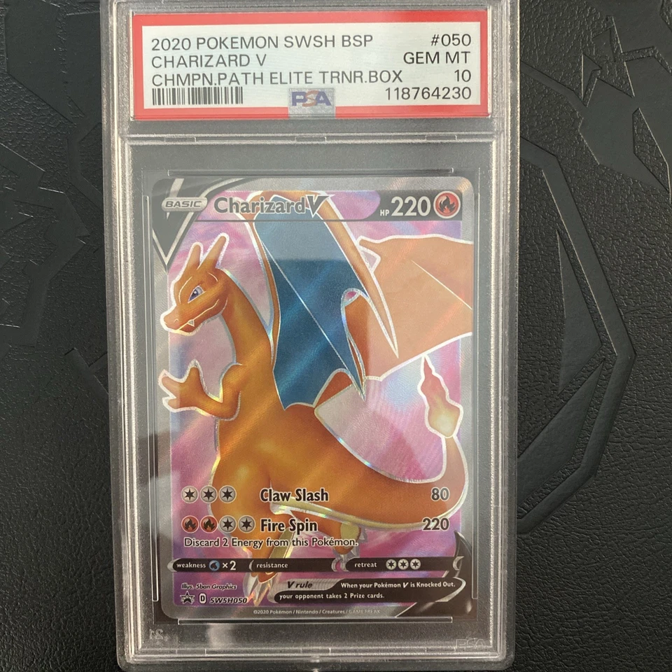 Charizard V SWSH050 SWSH: Sword & Shield Promo Cards Holo - Image 1 of 4