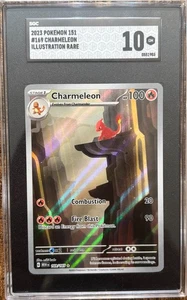 2023 CHARMELEON ILLUSTRATION RARE FA 151 169/165 SGC 10 GEM MINT - Picture 1 of 2