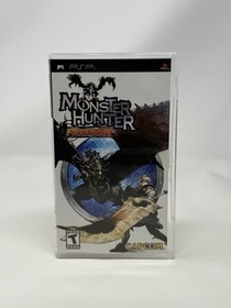 Monster Hunter Freedom PlayStation Portable PSP Authentic Tested Clean UMD