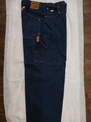 LUGS Mens JEANS Size 36 x 32 Blue Denim Straight Leg 5 Pocket - Image 1 of 4