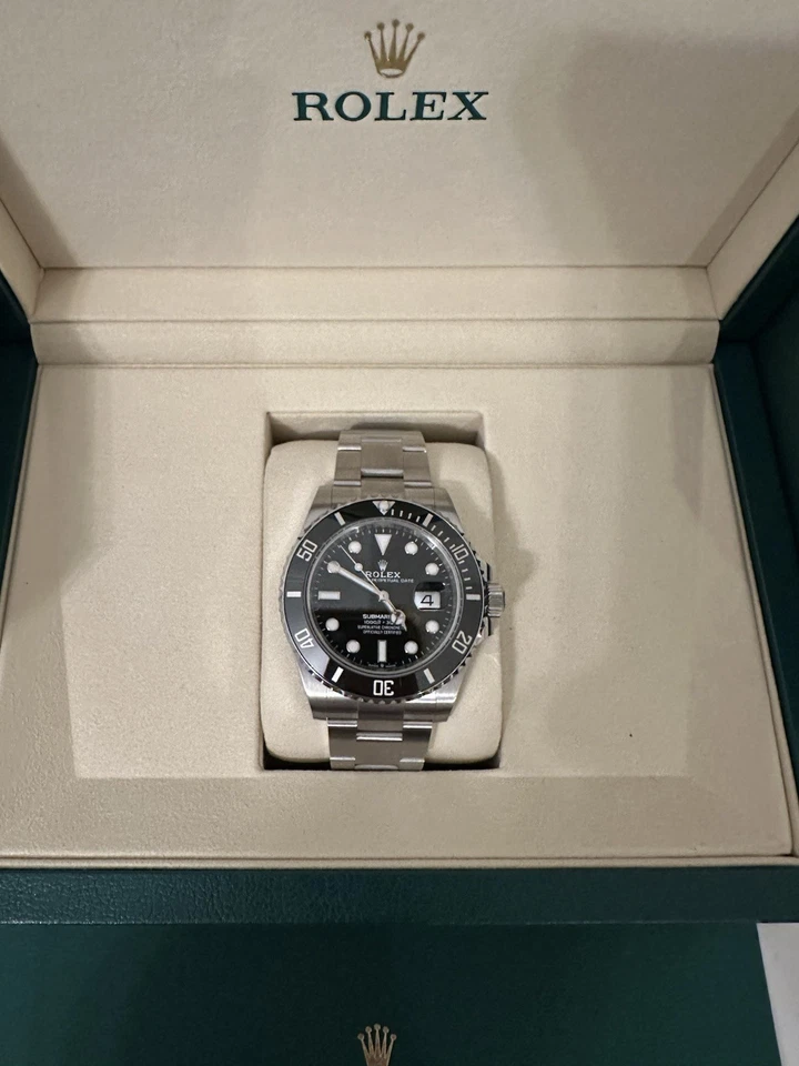 SUBASTA $1 SIN PRECIO BASE - Rolex Submariner Fecha Cerámica 41mm 126610LN Sin Usar 11/25 Foto 1 de 4