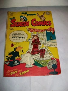 1947 Comic Book - Real Screen Comics - DC Comics No. 11 Apr-May - Picture 1 of 5