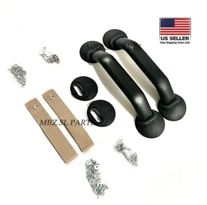 1974-1994 New BEIGE Interior Door Pull Handle Kit for Porsche 911 930 964 96 RS - Picture 1 of 10