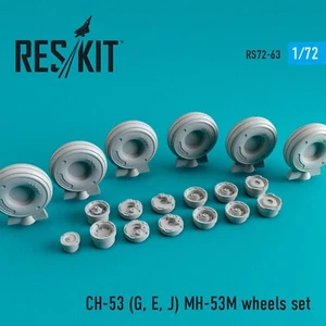 Actualización de rueda de resina ResKit RS72-0063 escala 1:72 CH-53 G,E,J/MH-53M para aviación - Imagen 1 de 24