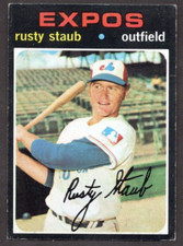 1971 Topps #560 Rusty Staub VG+