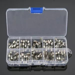 100 Stück 5x20mm Feinsicherung Glassicherung Glasrohr Sicherung Set 10 Modell - Bild 1 von 9