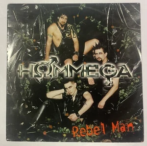 Hommega Rebel Man Vinyl 12" Single AS5669 Dance Techno - Imagen 1 de 3