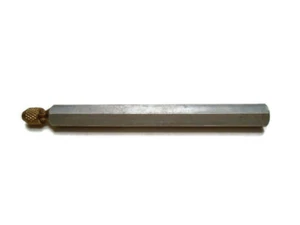 Brass Chuck Pin Vise Aluminum Hex Handle .055" to .062" Capacity 3-1/2" - Picture 1 of 4