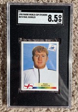 Panini 1998 World Cup Paul Scholes England #474 Sticker SGC 8.5 Rookie RC