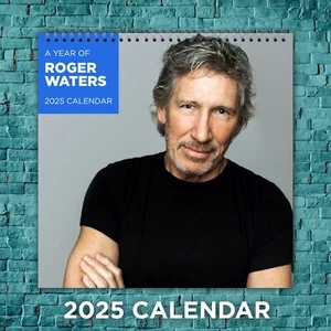 Roger Waters 2025 Rock Legends Calendar, 12-Month Musician Wall Calendar - Picture 1 of 4