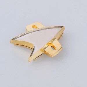 ST Badge ST Voyager Communicator Badge Pin Brooch Collectible Prop - Picture 1 of 7