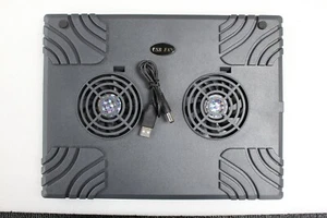 Inland Pro Notebook Cooler Pad 70mm Fans Black - *FAST SHIPPING* - Picture 1 of 5