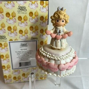 Precious Moments You Have Touched So Many Hearts 2005 music box NEW #551002 - Picture 1 of 6